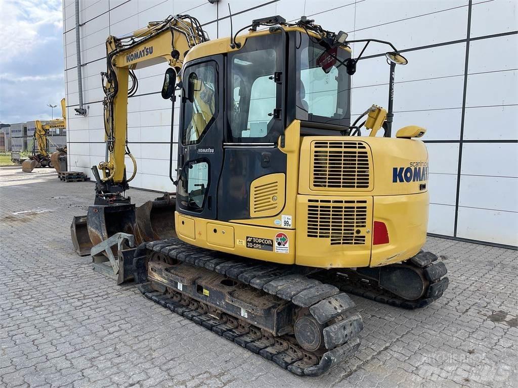 Komatsu PC88MR-10 Ratasekskavaatorid