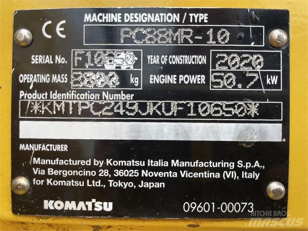 Komatsu PC88MR-10 Ratasekskavaatorid