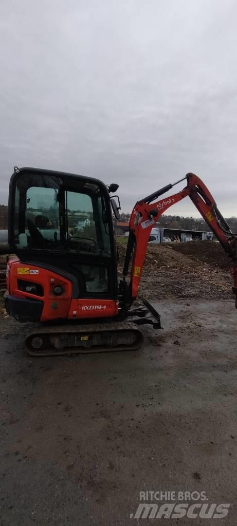 Kubota KX 019-4 Miniekskavaatorid < 7 t