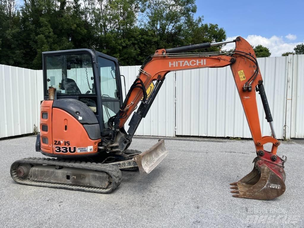 Hitachi ZX33U-5A CLR Miniekskavaatorid < 7 t