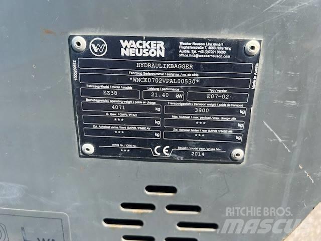 Wacker Neuson EZ 38 Roomikekskavaatorid