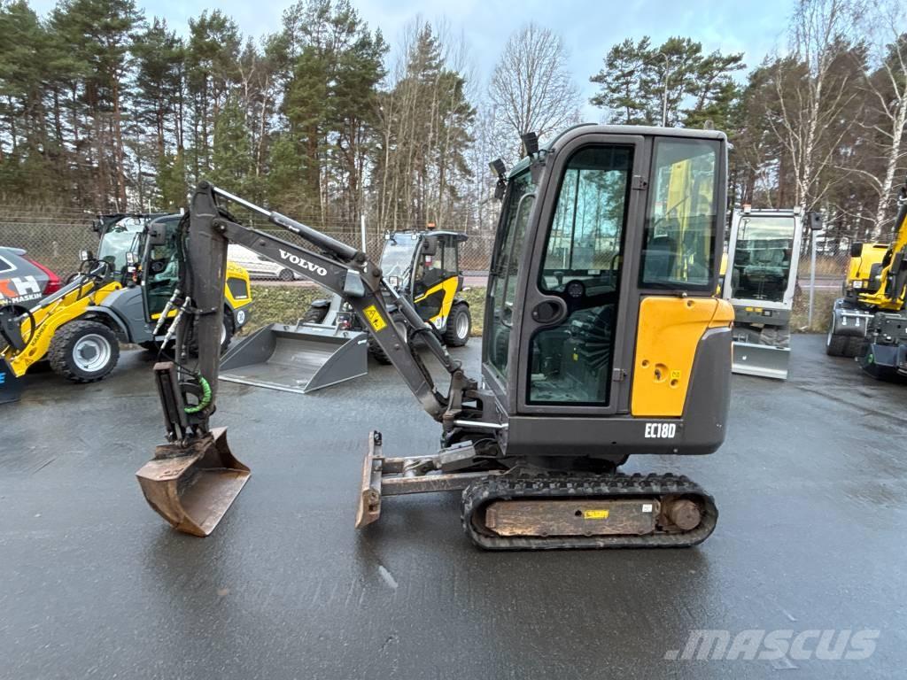 Volvo EC18 D Miniekskavaatorid < 7 t