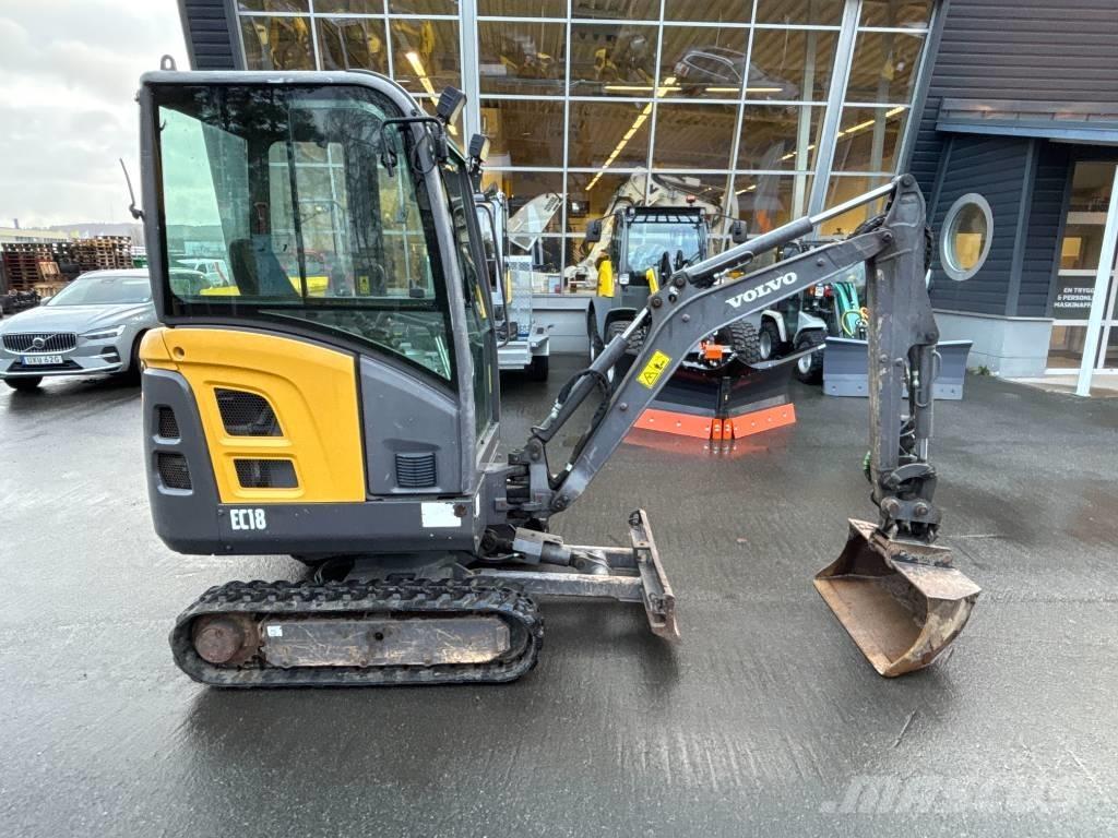 Volvo EC18 D Miniekskavaatorid < 7 t