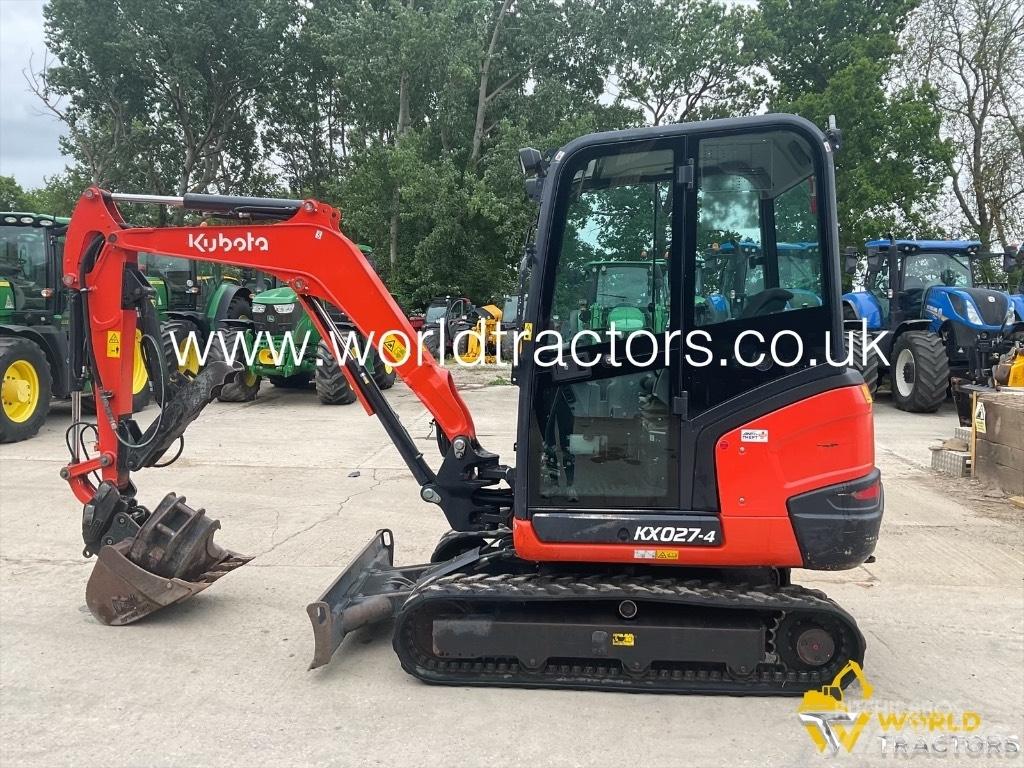 Kubota KX 027 Miniekskavaatorid < 7 t
