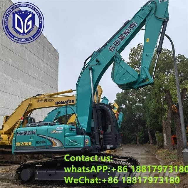 Kobelco SK 200-8 Roomikekskavaatorid