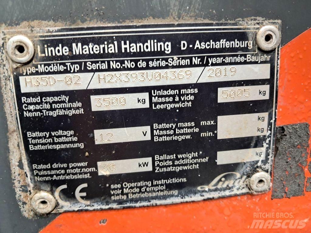 Linde H35D-02 Diiseltõstukid