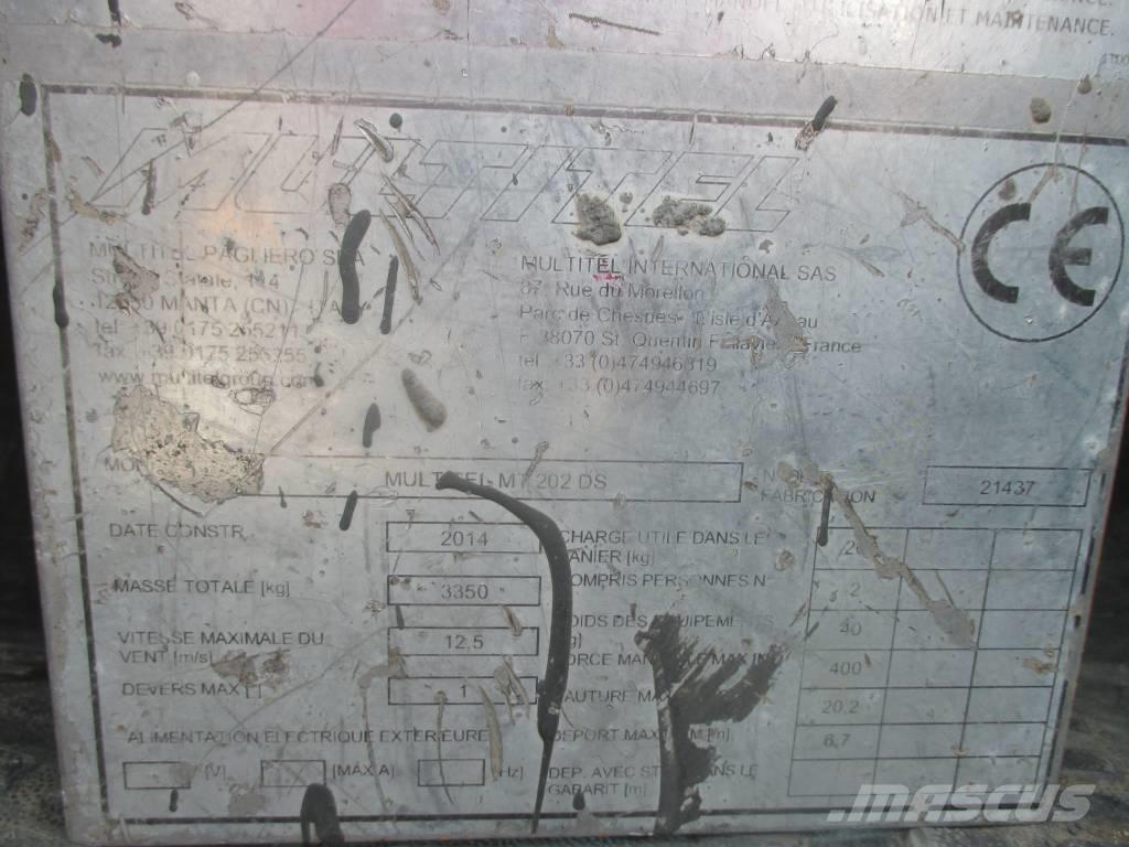 Multitel MT 202 DS Auto korvtõstukid