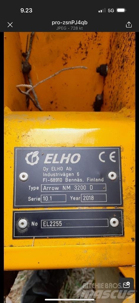 Elho NM 320 Muljurniidukid