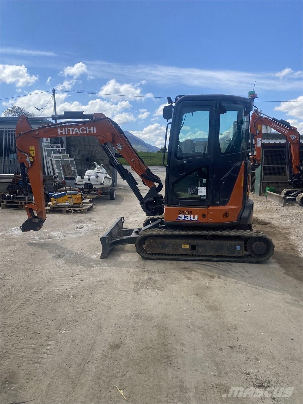 Hitachi Zaxis33U-6 Miniekskavaatorid < 7 t