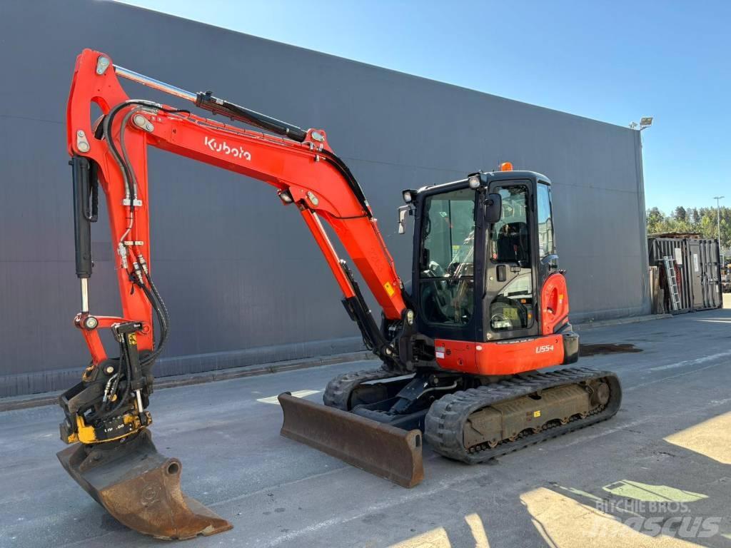 Kubota U 55-4 Miniekskavaatorid < 7 t
