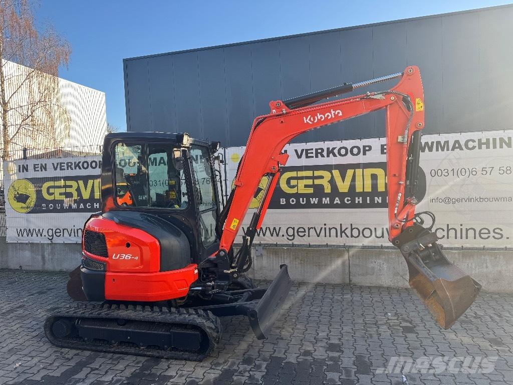 Kubota U 36-4 Miniekskavaatorid < 7 t