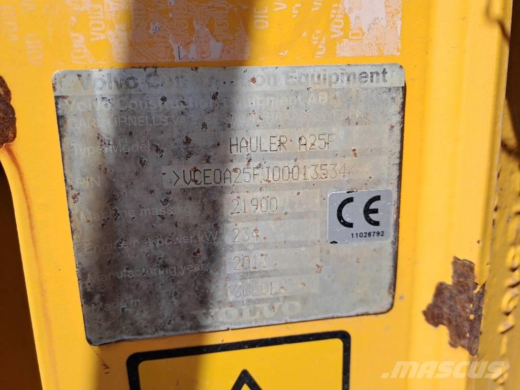 Volvo A25F Liigendraamiga pinnaseveokid