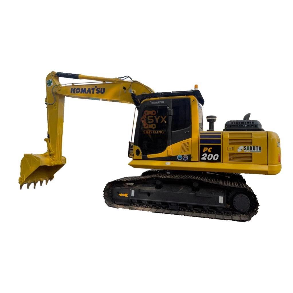 Komatsu PC 200 Roomikekskavaatorid
