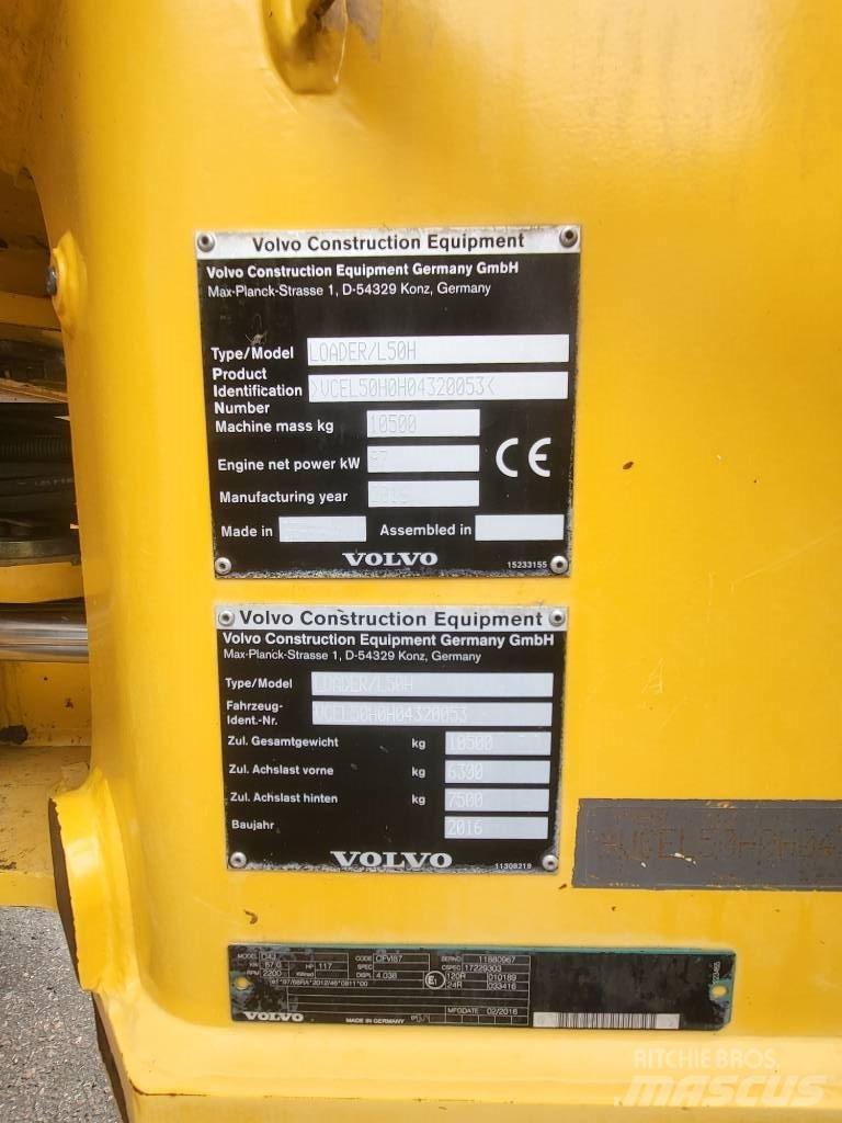 Volvo L 50 H Rataslaadurid