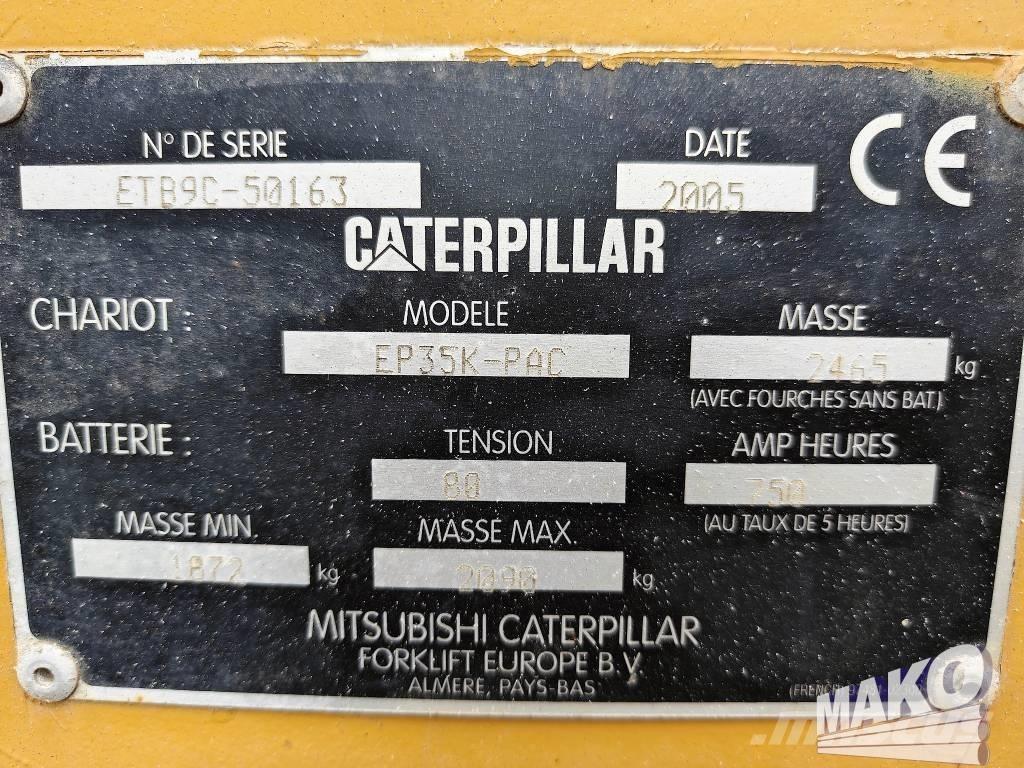 CAT EP 35 K PAC Elektritõstukid