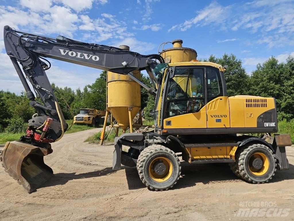 Volvo EW 160 C Ratasekskavaatorid