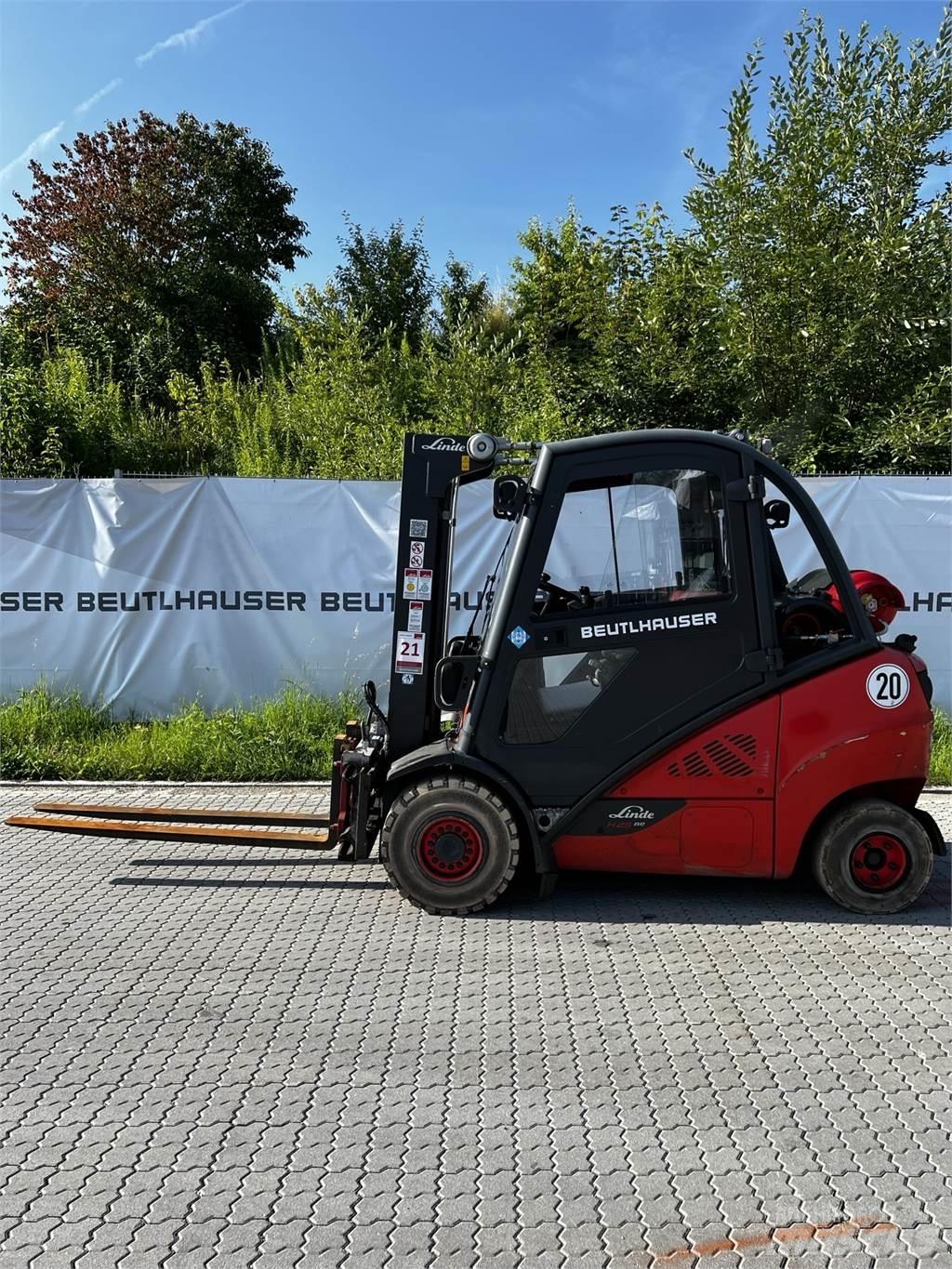 Linde H25T/600 Gaasitõstukid