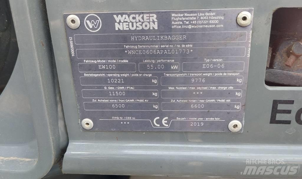 Wacker Neuson EW100 Ratasekskavaatorid