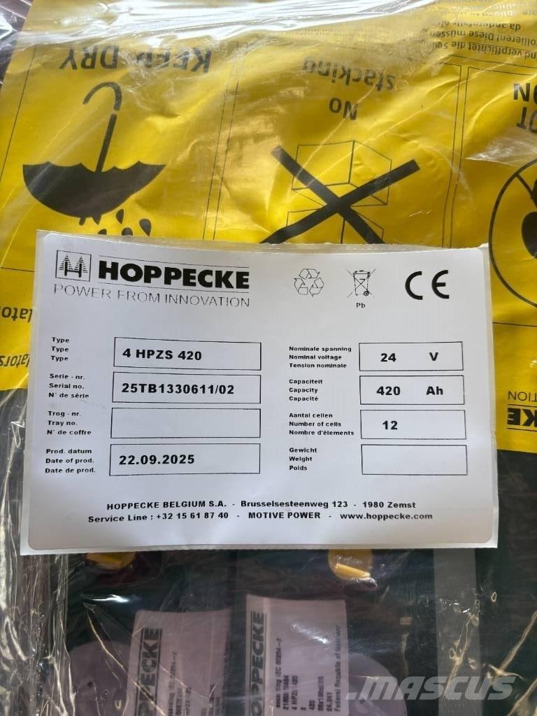 Hoppecke 4HPZS420 Akud
