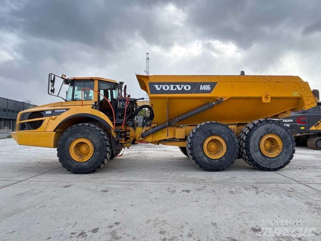 Volvo A40G Liigendraamiga pinnaseveokid