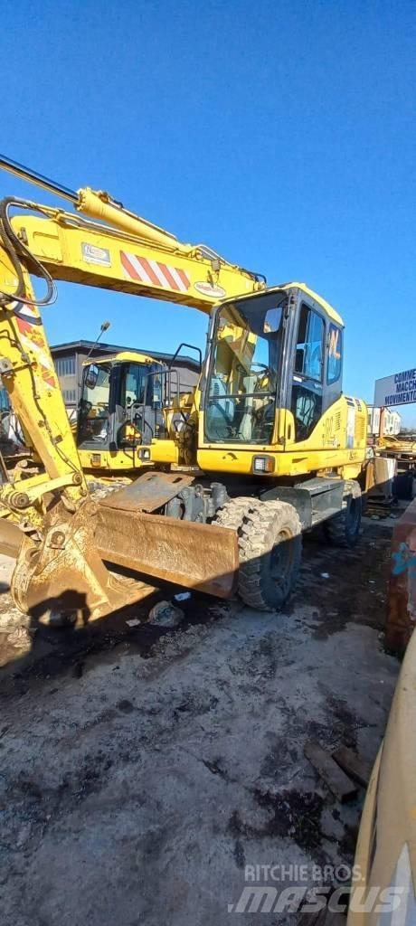 Komatsu PW 160-7 Ratasekskavaatorid