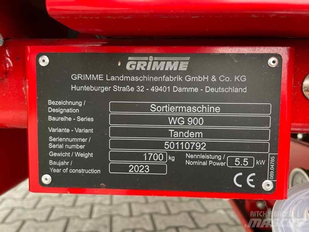 Grimme WG 900 Sorteerimistarvikud