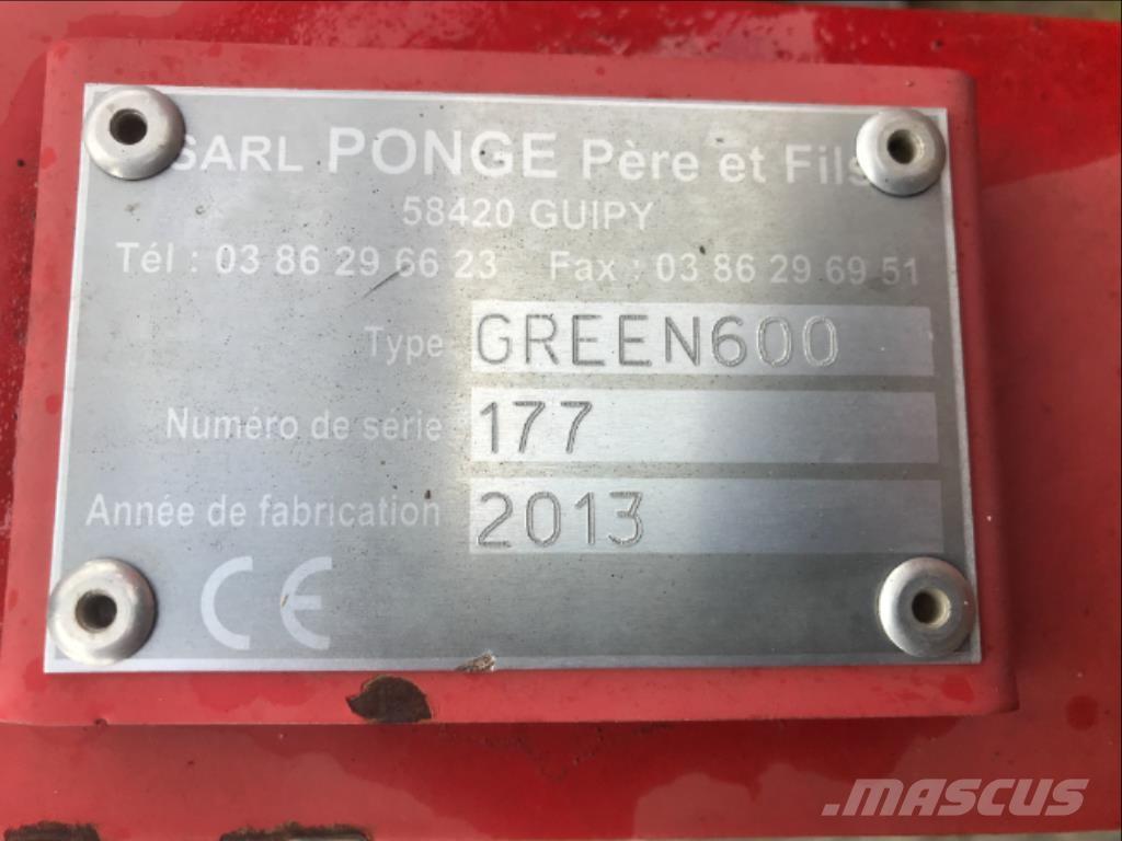  PONGE GREEN 600 Äkked