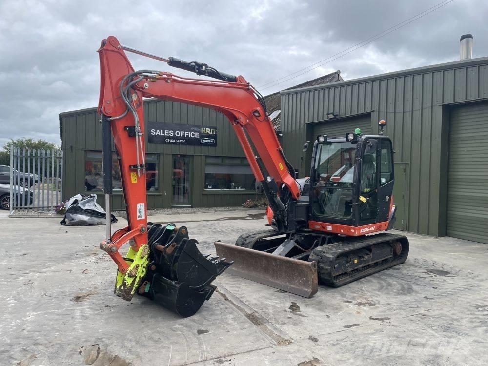 Kubota KX 080-4 Väikeekskavaatorid 7t-12t