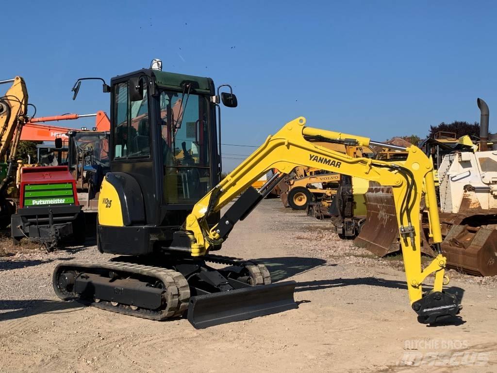 Yanmar Vio 25-4 Miniekskavaatorid < 7 t
