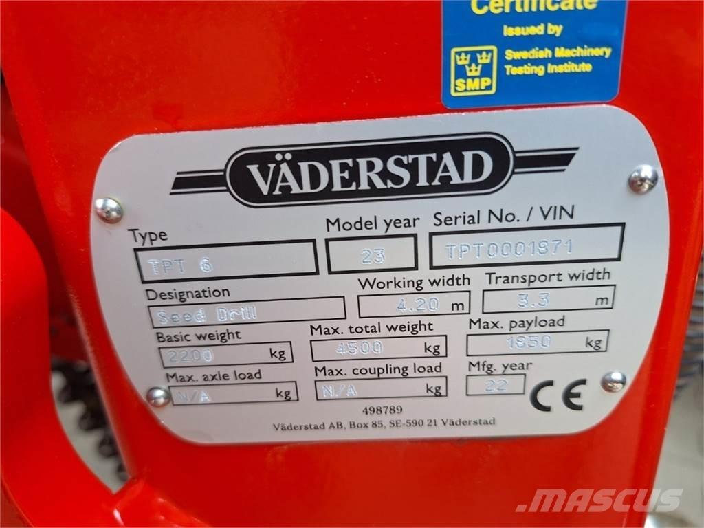 Väderstad TPT-6 Külvikud
