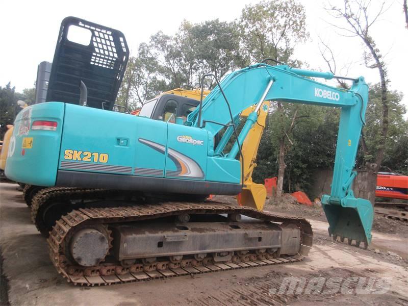 Kobelco SK 210 Roomikekskavaatorid