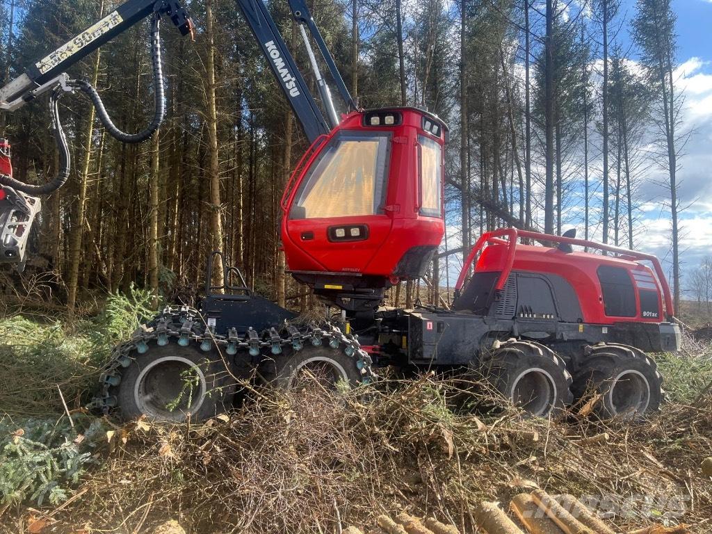 Komatsu 901 XC Harvesterid