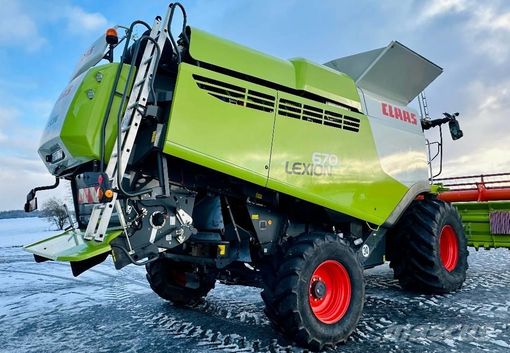CLAAS Lexion 670 Teraviljakombainid