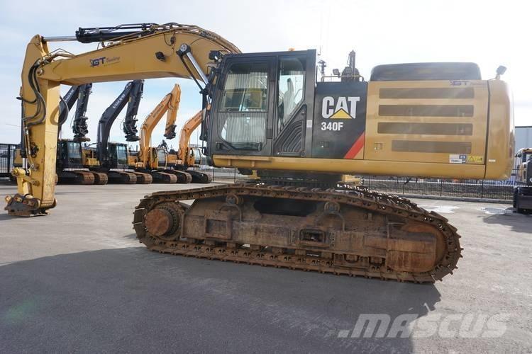 CAT 340 Roomikekskavaatorid