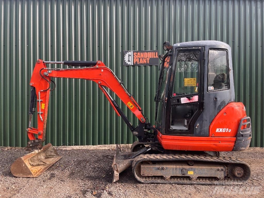 Kubota KX 61-3 Miniekskavaatorid < 7 t
