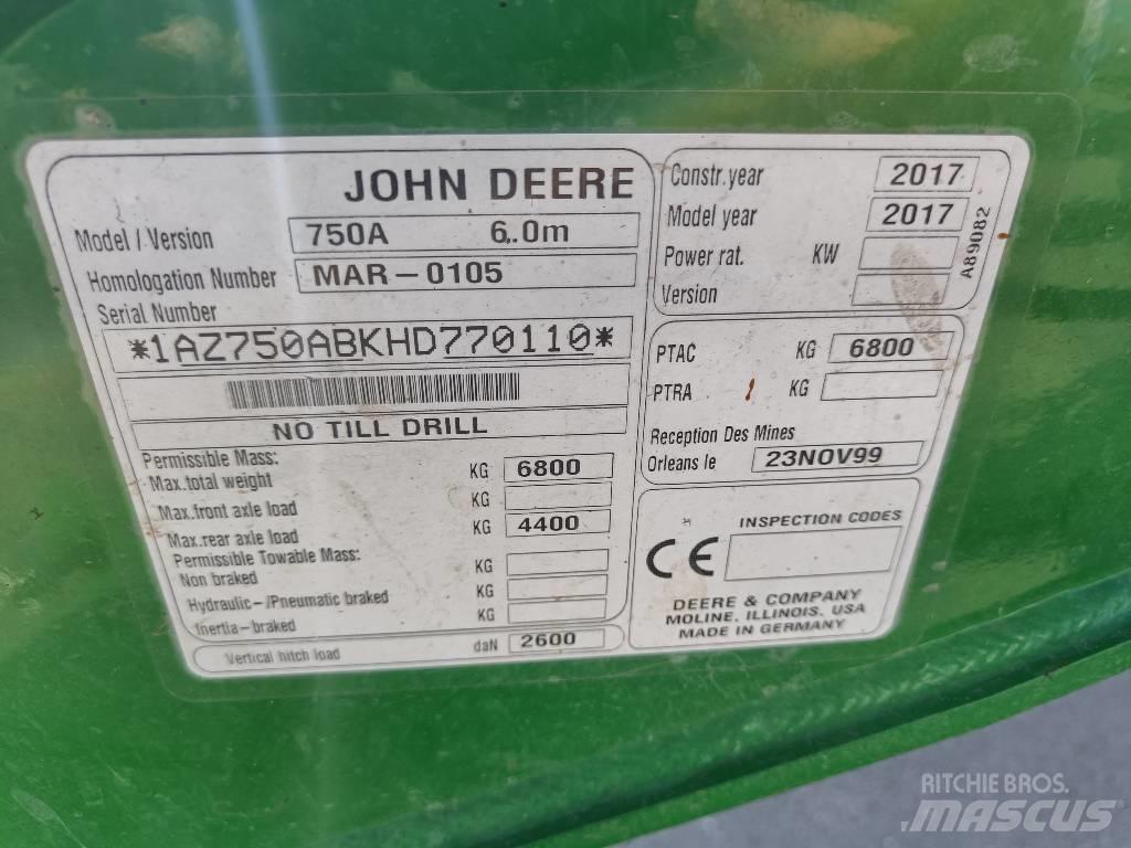 John Deere 750 A Külvikud