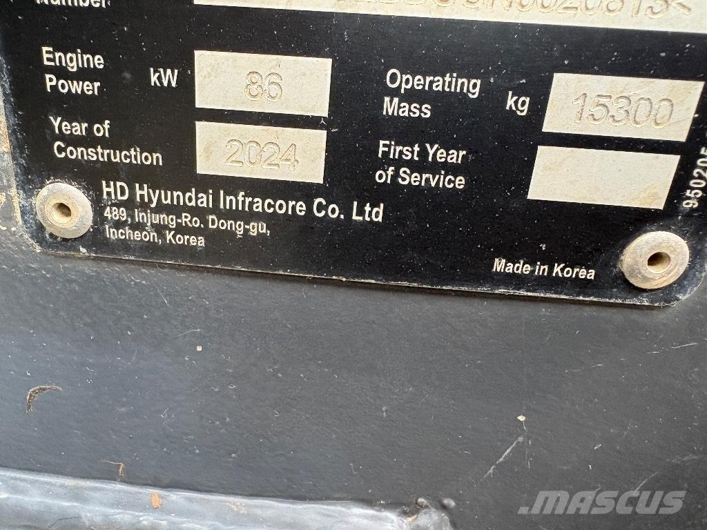 Develon DX 140 LCR-7 Roomikekskavaatorid