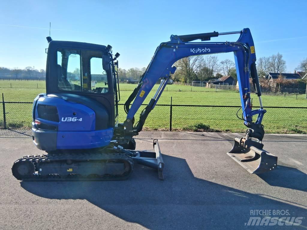 Kubota U 36-4 Miniekskavaatorid < 7 t