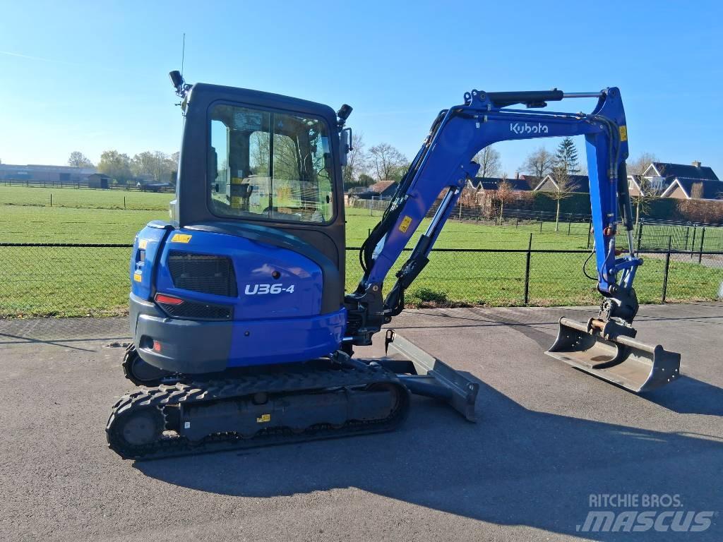 Kubota U 36-4 Miniekskavaatorid < 7 t
