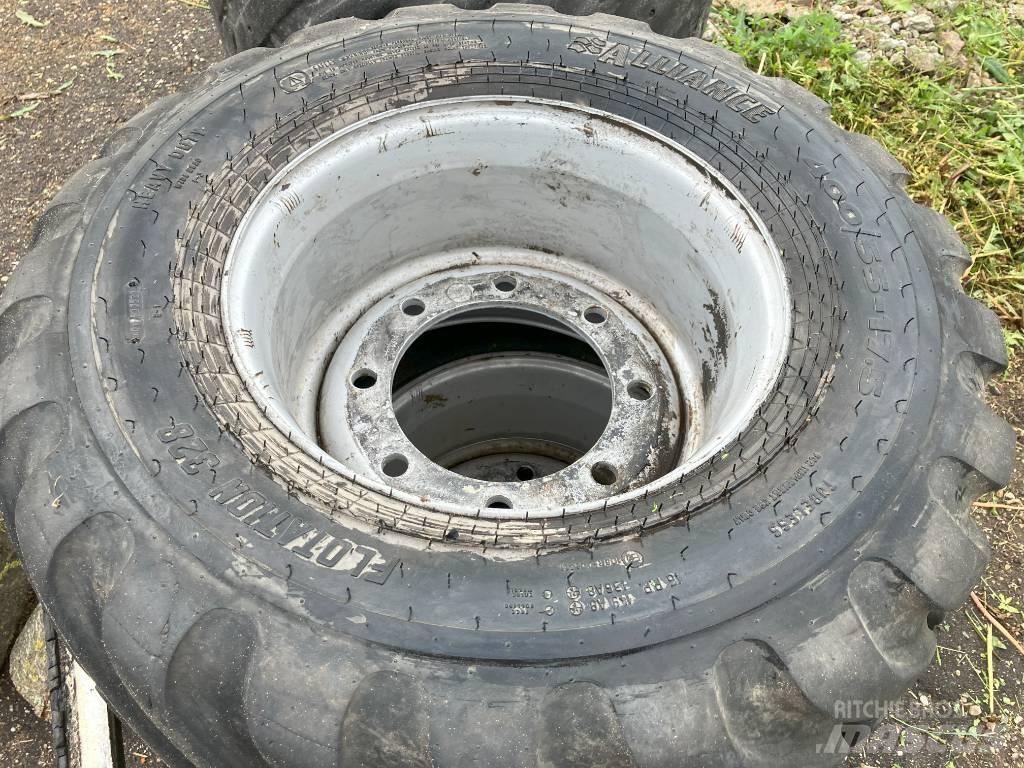 Manitou MLT 625-75 H Rehvid, rattad ja veljed