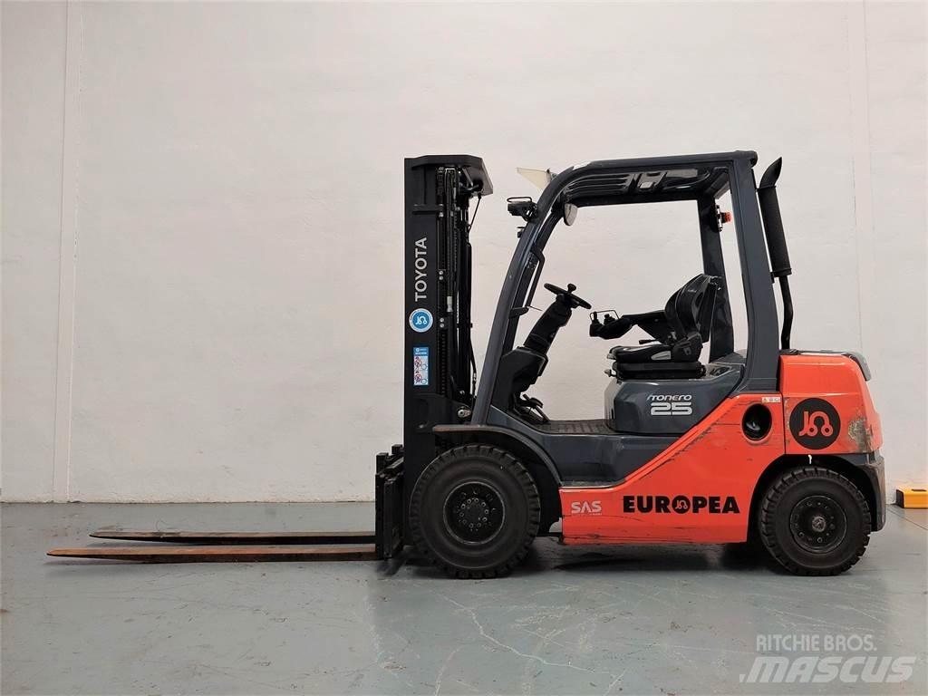 Toyota 02 8FDF25 Diiseltõstukid