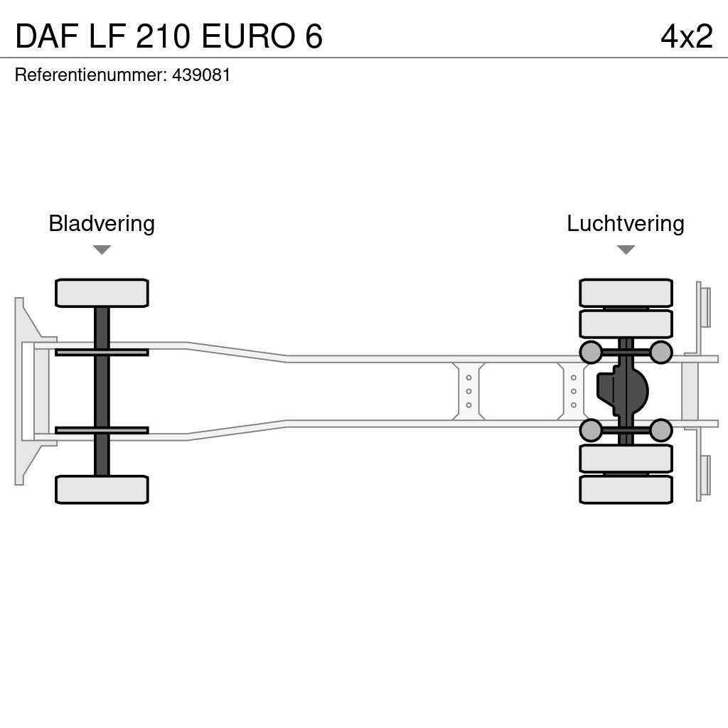 DAF LF 210 EURO 6 Furgoonautod