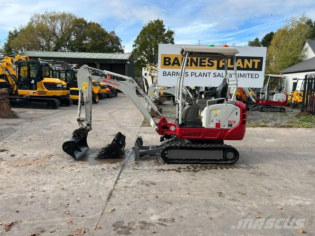 Takeuchi TB 216 Miniekskavaatorid < 7 t