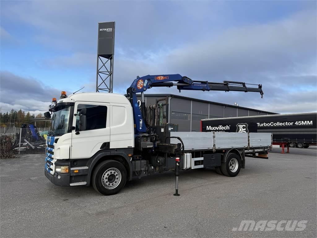 Scania P270 4X2 Kraanaga veokid