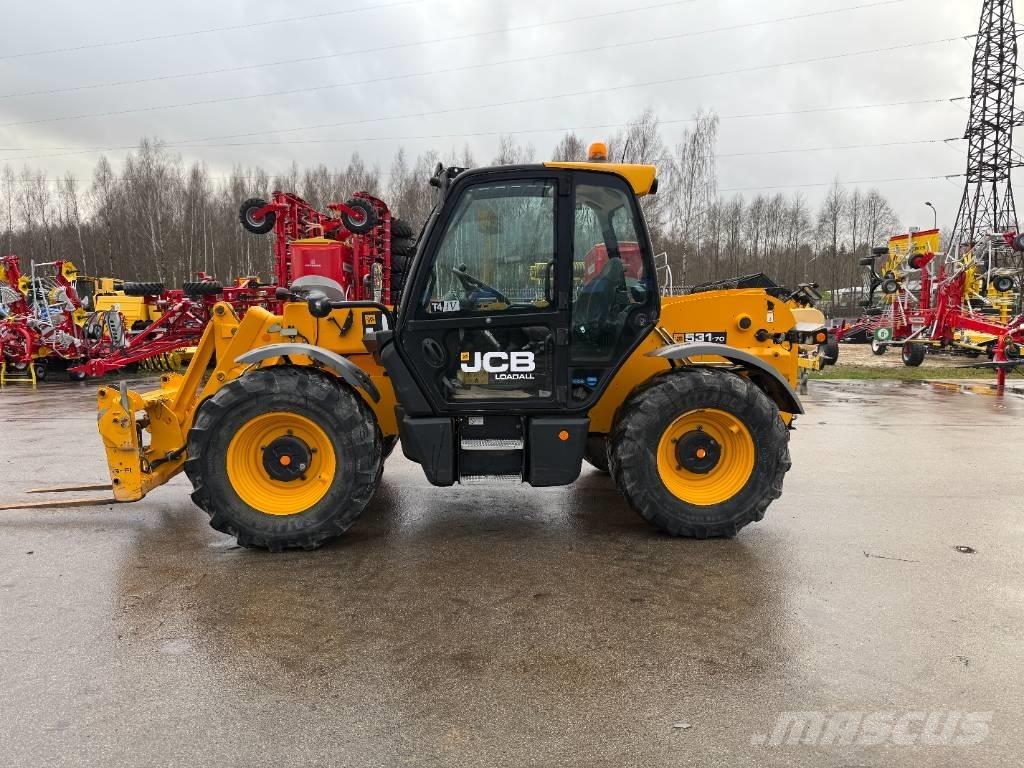 JCB 531-70 Agri Põllumajanduslikud teleskoopkäitlejad