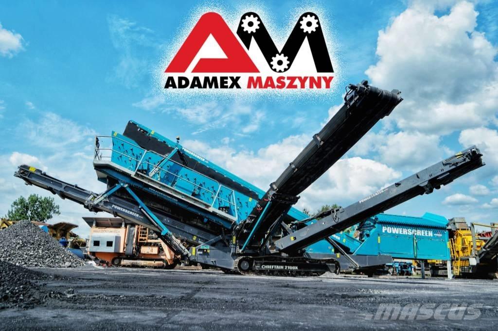 Sandvik QA 140 Iseliikuvad sõelad