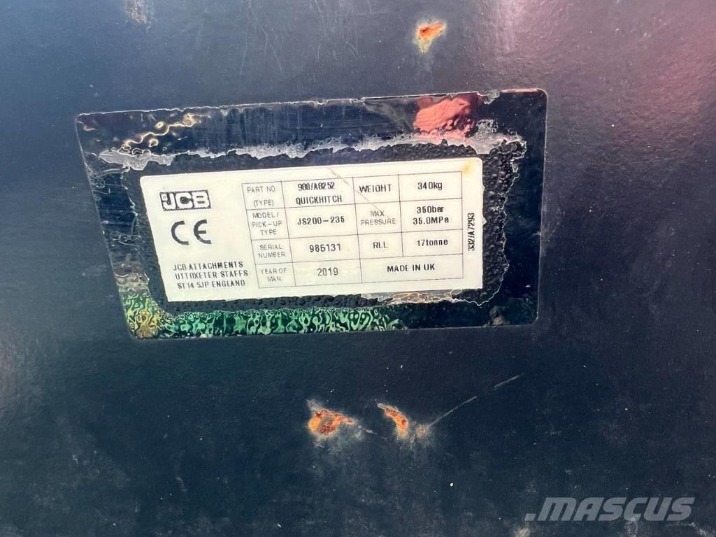 JCB 980/A8252 Kiirliitmikud