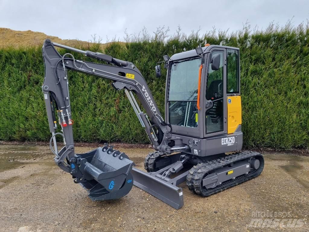 Volvo ECR 25 D Miniekskavaatorid < 7 t