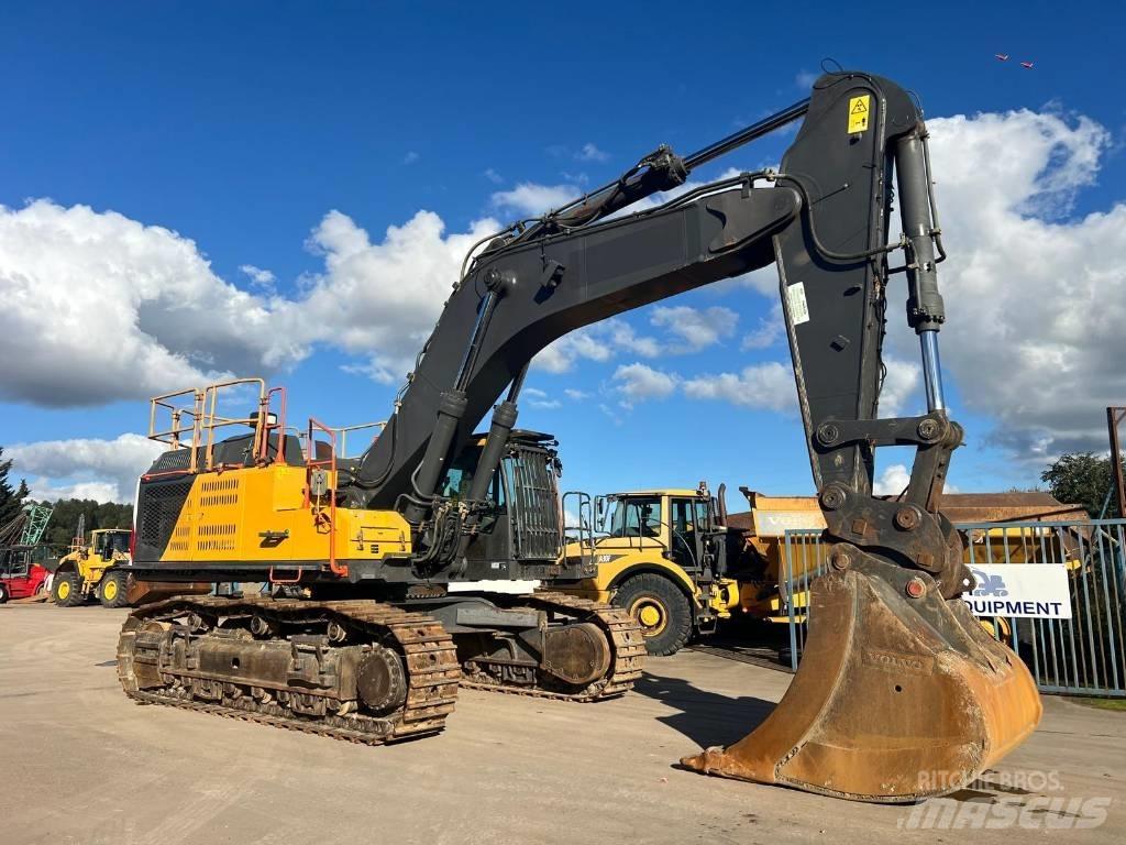 Volvo EC 750 E Roomikekskavaatorid