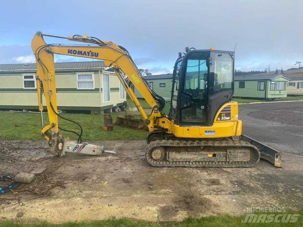 Komatsu PC 55 MR Miniekskavaatorid < 7 t